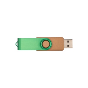Clé USB en paille de blé, résine biodégradable et métal 4Gb 17