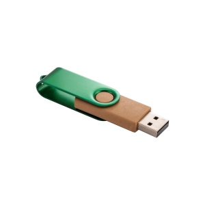 Clé USB en paille de blé, résine biodégradable et métal 4Gb 18