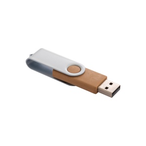 Clé USB en paille de blé, résine biodégradable et métal 4Gb 24