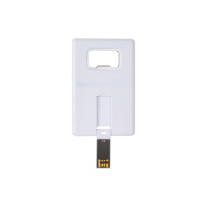 Clé USB 4Gb en forme de carte avec décapsuleur 4