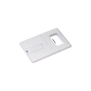 Clé USB 4Gb en forme de carte avec décapsuleur 5