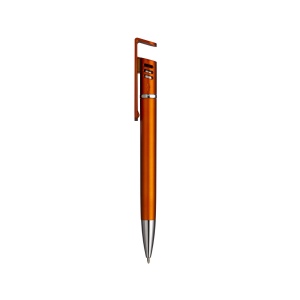 Stylo à bille en plastique avec corps métallique, support pour téléphone portable 15