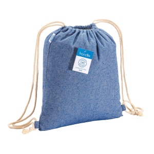 Sac à dos carbon neutral en coton recyclé, effet mélange 280 gr/m2 3