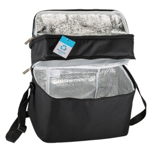 Sac isotherme en Rpet mélange avec intérieur argenté 18