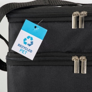 Sac isotherme en Rpet mélange avec intérieur argenté 20