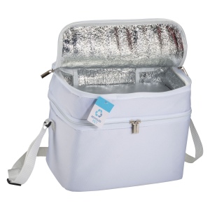 Sac isotherme en Rpet mélange avec intérieur argenté 22