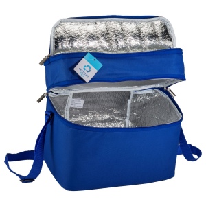 Sac isotherme en Rpet mélange avec intérieur argenté 8