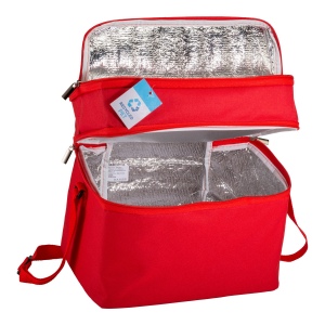 Sac isotherme en Rpet mélange avec intérieur argenté 13