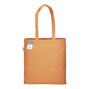 Tote bag en coton recyclé 280 g/m2, anses longues 24