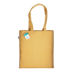 Tote bag en coton recyclé 280 g/m2, anses longues 28