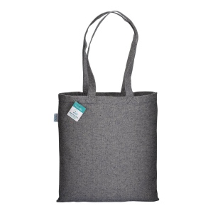 Tote bag en coton recyclé 280 g/m2, anses longues 32