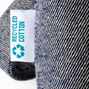 Tote bag en coton recyclé 280 g/m2, anses longues 34