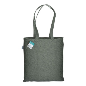 Tote bag en coton recyclé 280 g/m2, anses longues 36