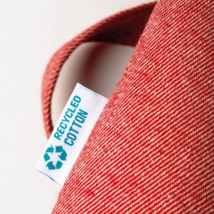 Tote bag en coton recyclé 280 g/m2, anses longues 40