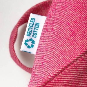 Tote bag en coton recyclé 280 g/m2, anses longues 20