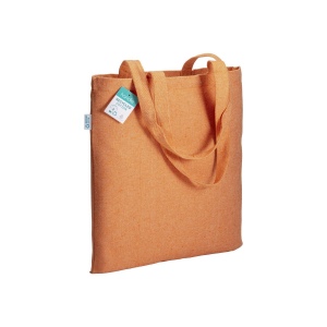 Tote bag en coton recyclé 280 g/m2, anses longues 6