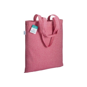 Tote bag en coton recyclé 280 g/m2, anses longues 4