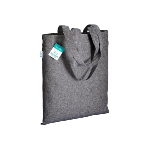 Tote bag en coton recyclé 280 g/m2, anses longues 8