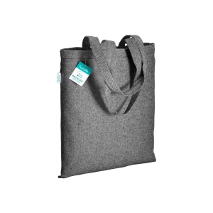 Tote bag en coton recyclé 280 g/m2, anses longues 11