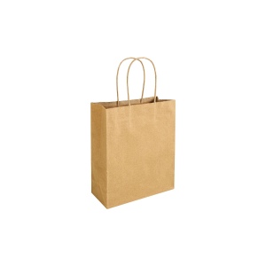 Sac en papier recyclé 100 gr/m2 avec soufflet 2