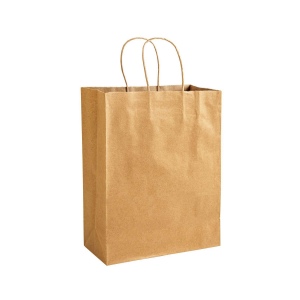 Sac en papier recyclé 100 gr/m2 avec soufflet 2