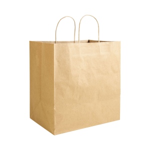 Sac en papier recyclé 100 gr/m2 avec soufflet