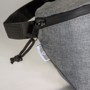 Sac banane en Rpet, poche frontale avec fermeture éclair 6