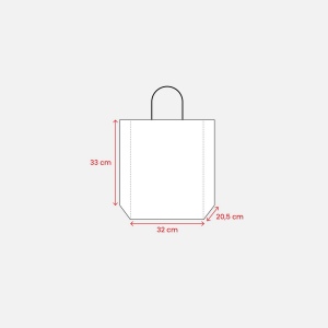 Sac en papier 100 gr/m2 avec soufflet 4