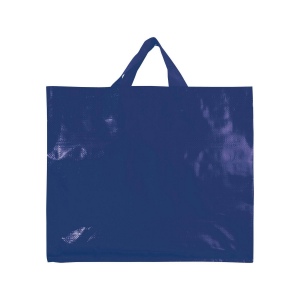 Tote bag en PP recyclé laminé 120g/m2, anses courtes et soufflet 16
