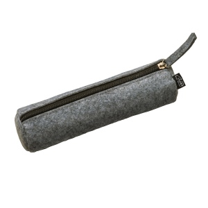 Étui en feutre pour stylos/beauté R-Pet avec fermeture à glissière 2