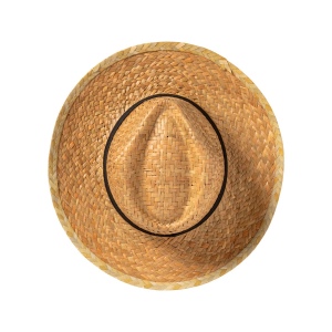 Chapeau de paille avec élastique de 3 cm à appliquer et à personnaliser 6