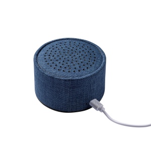 Mini haut-parleurs bluetooth v 5.0 en R-PET et ABS avec microphone pour appels mains l 5