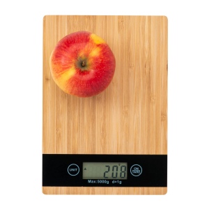 Balance de cuisine digitale en bambou 4