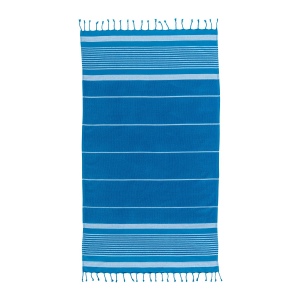 Serviette de plage en coton recyclé style fouta de 350 g/m2 20