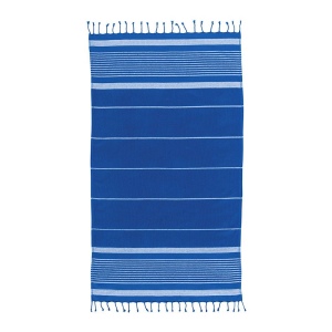 Serviette de plage en coton recyclé style fouta de 350 g/m2 25