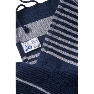 Serviette de plage en coton recyclé style fouta de 350 g/m2 34