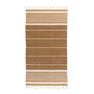Serviette de plage en coton recyclé style fouta de 350 g/m2 15