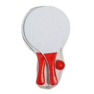 Set de raquettes de plage en MDF avec balle 8