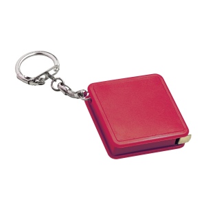 Porte-clé avec mètre ruban flexible retractable, 1 m. 11