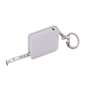Porte-clé avec mètre ruban flexible retractable, 1 m. 5