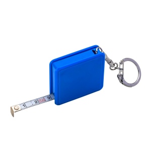 Porte-clé avec mètre ruban flexible retractable, 1 m. 2