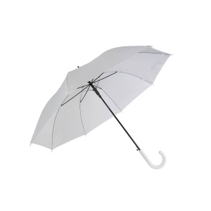 Parapluie automatique avec manche en métal et poignée crochet en plastique 6