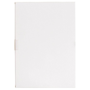 Boîte agenda blanche 25 x 18 x 1,5 cm (Pour 26703) 3