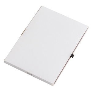 Boîte agenda blanche 25 x 18 x 1,5 cm (Pour 26703) 2
