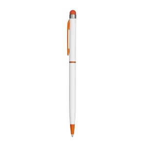 Stylo à bille en métal, avec touch screen en gomme, clip et pointe assorties. 8