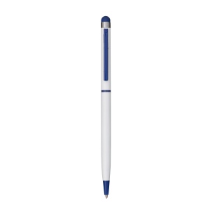 Stylo à bille en métal, avec touch screen en gomme, clip et pointe assorties. 2