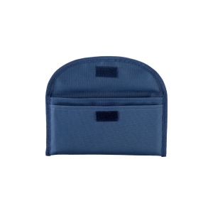 Porte-documents en polyester 600D avec deux poches et fermeture velcro 16