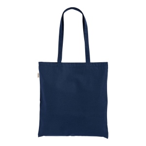 Tote bag en coton/polyester reyclé 180 g/m2, anses longues 23