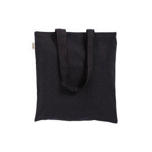 Tote bag en coton/polyester reyclé 180 g/m2, anses longues 28