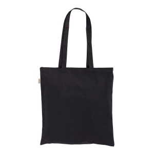 Tote bag en coton/polyester reyclé 180 g/m2, anses longues 29